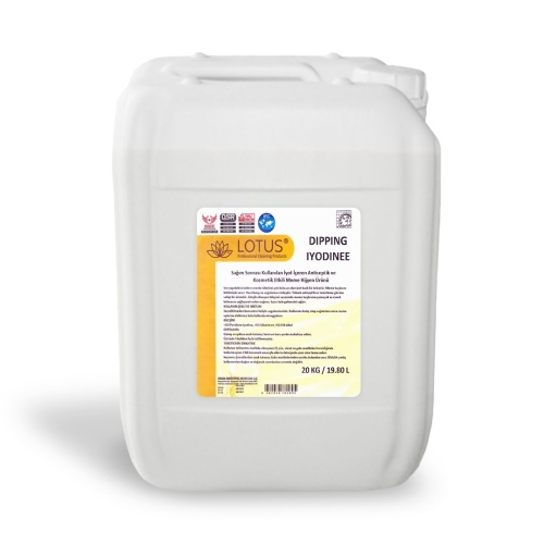 Dipping İyodine - 5000 PPM  / Sağım Sonrası Kul. İyot İçeren Antiseptik Ve Kozmetik Et. Meme Hijyen Ürünü