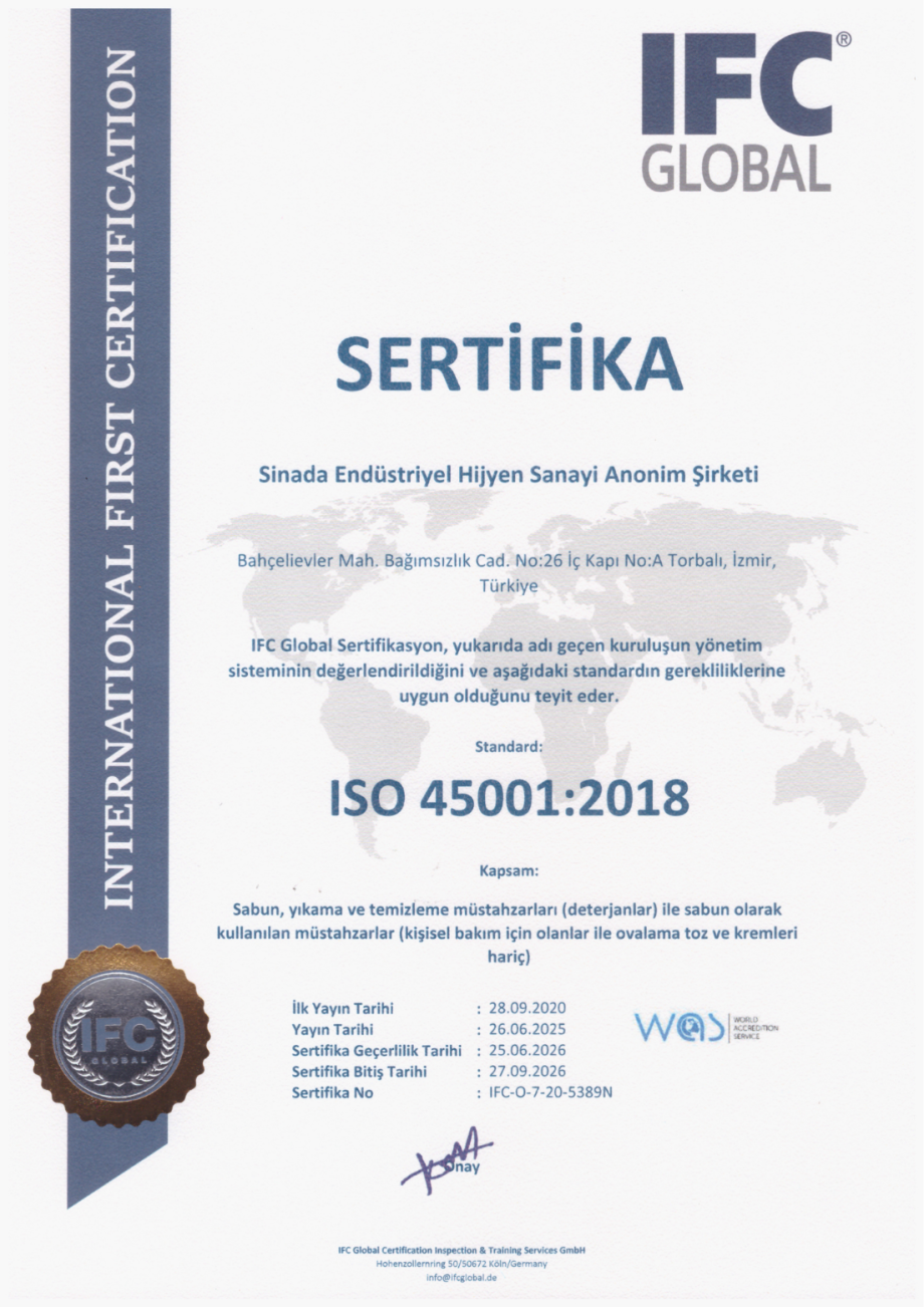 ISO 45001 2018