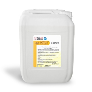 Hoof OYZ - Tırnak problemleri için formaldehit içermeyen ayak havuz hijyen kimyasalı