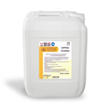 Dipping İyodine - 2500 PPM / Sağım Sonrası Kul. İyot İçeren Antiseptik Ve Kozmetik Et. Meme Hijyen Ürünü
