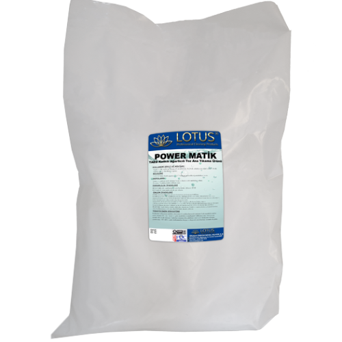 Power Matik - Enzimli Taed Katkılı Ağartıcısız Ana Yıkama Ürünü