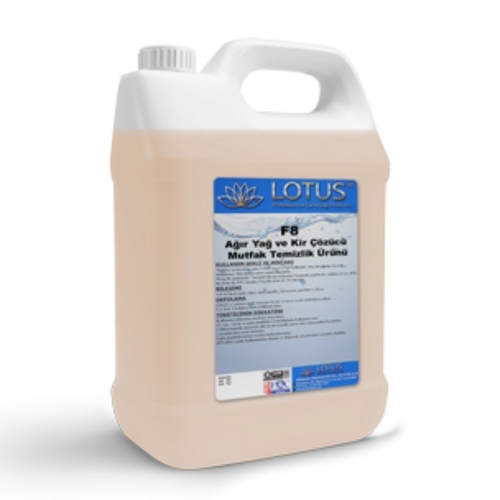 F8 - Yağ ve Kir Sökücü Hijyenik Mutfak Temizlik Ürünü